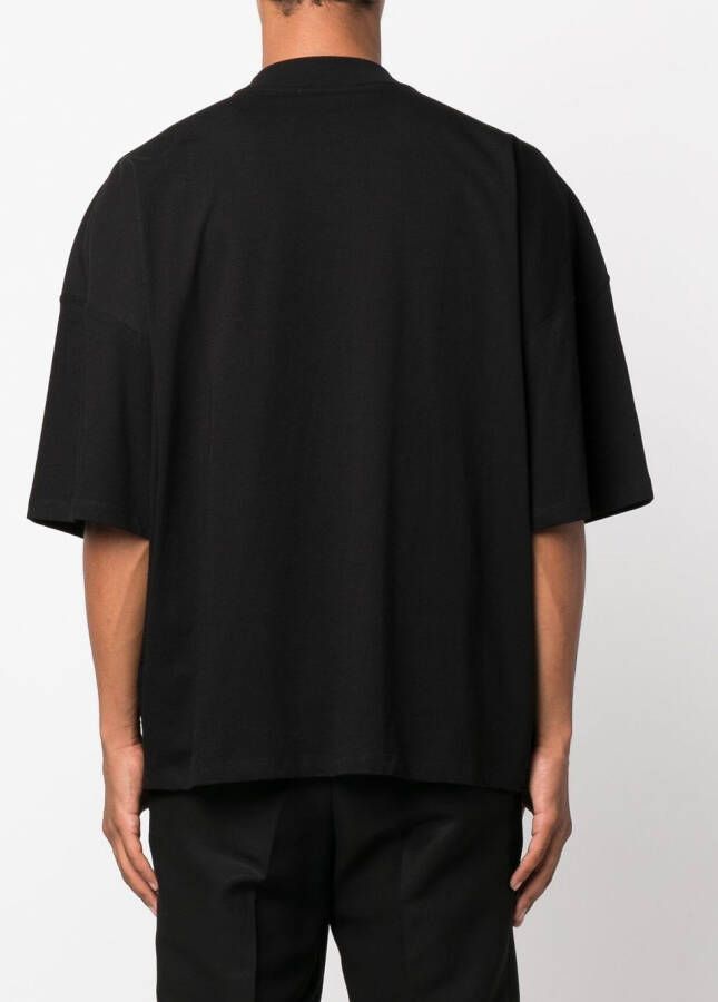 Jil Sander Katoenen T-shirt Zwart