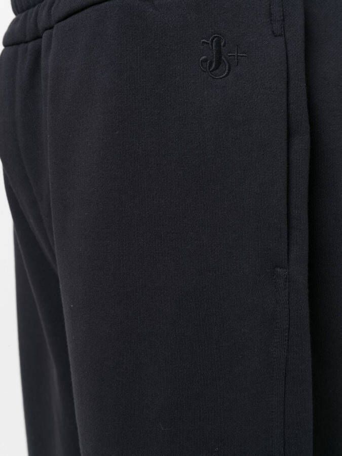 Jil Sander Katoenen trainingsshorts Blauw