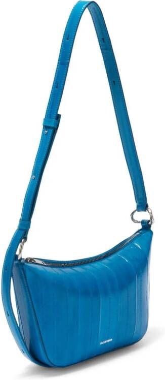 Jil Sander Kleine schoudertas Blauw