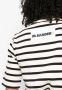 Jil Sander Gestreept T-shirt Beige - Thumbnail 5