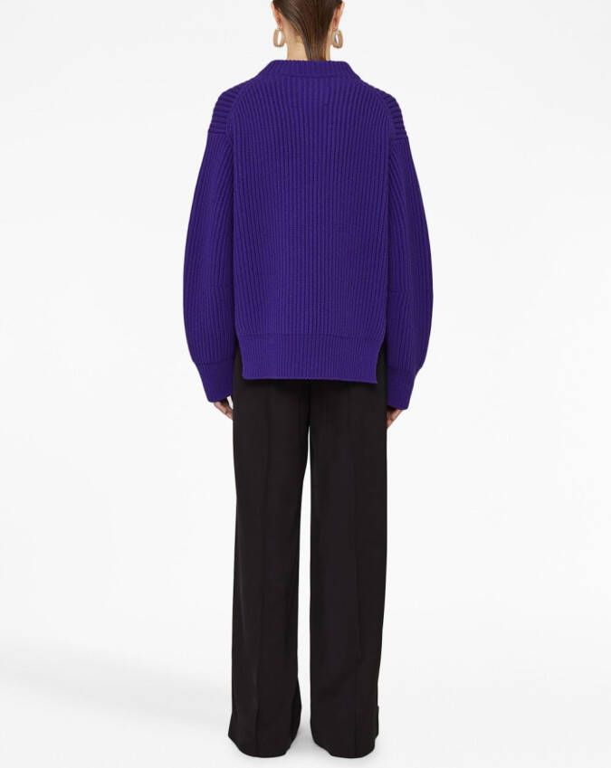 Jil Sander Wollen trui Blauw