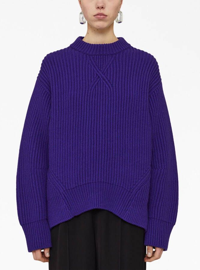 Jil Sander Wollen trui Blauw