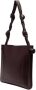 Jil Sander Leren shopper Rood - Thumbnail 4