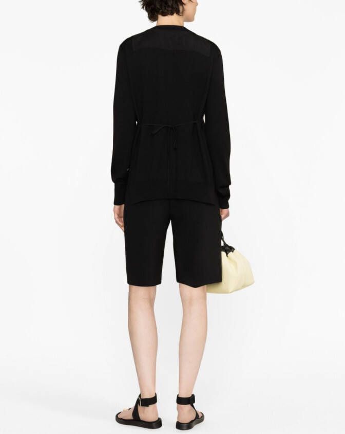 Jil Sander Gelaagde trui Zwart