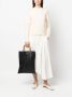 Jil Sander Leren shopper Zwart - Thumbnail 2