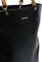 Jil Sander Leren shopper Zwart - Thumbnail 4