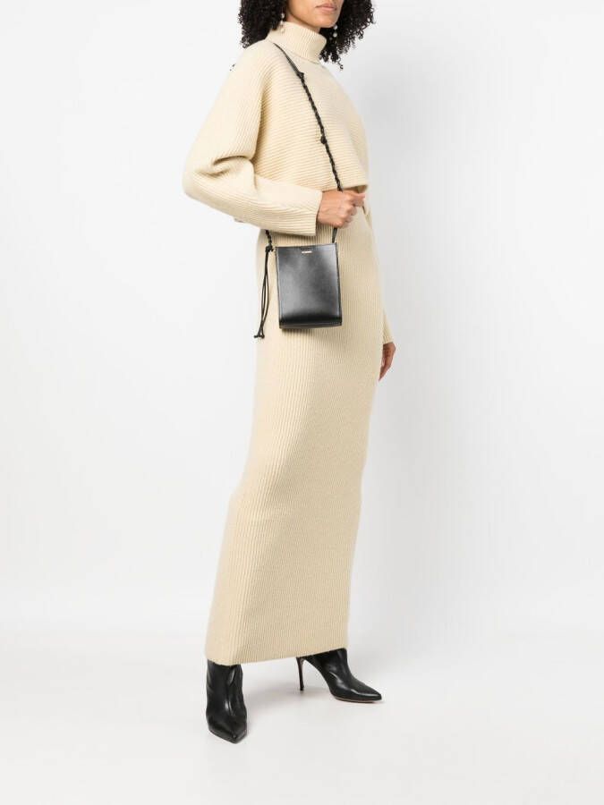 Jil Sander Tangle Rings crossbodytas Zwart