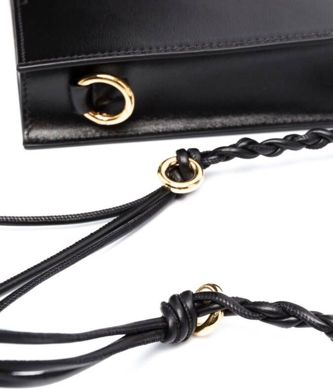 Jil Sander Tangle Rings crossbodytas Zwart