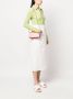 Jil Sander Leren crossbodytas Roze - Thumbnail 2