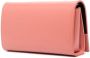 Jil Sander Leren crossbodytas Roze - Thumbnail 3