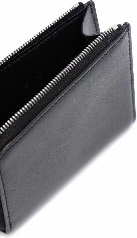 Jil Sander Leren portemonnee Zwart
