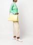 Jil Sander Leren schoudertas Geel - Thumbnail 2