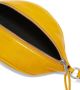 Jil Sander Leren schoudertas Geel - Thumbnail 5