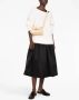 Jil Sander Leren schoudertas Geel - Thumbnail 2