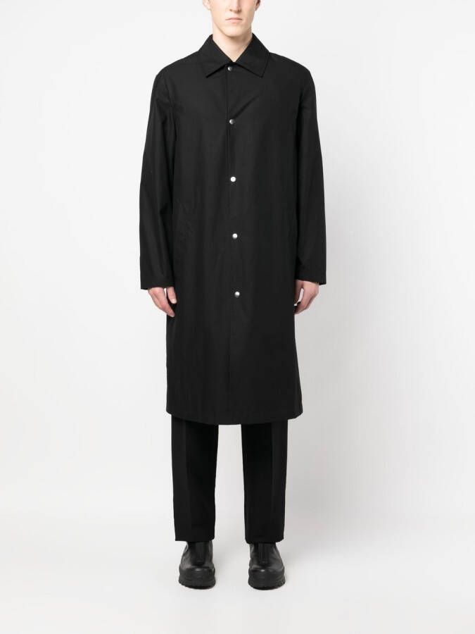 Jil Sander Jas met logoprint Zwart
