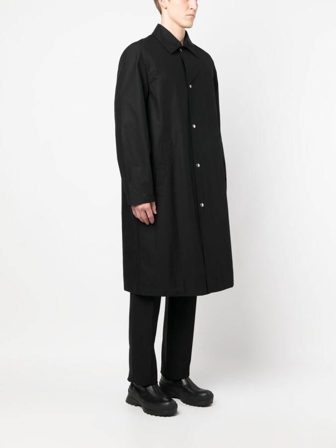 Jil Sander Jas met logoprint Zwart