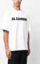 Jil Sander T-shirt met logoprint Wit - Thumbnail 3
