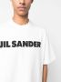Jil Sander T-shirt met logoprint Wit - Thumbnail 5