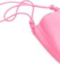 Jil Sander Schoudertas met logoprint Roze - Thumbnail 4