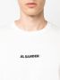 Jil Sander T-shirt met logoprint Wit - Thumbnail 5