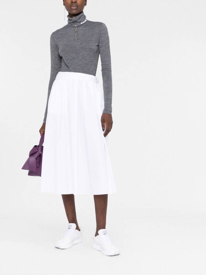 Jil Sander Gebreide top Grijs