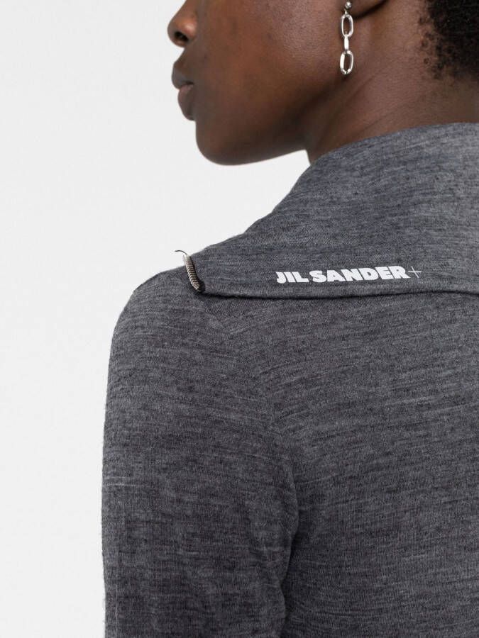 Jil Sander Gebreide top Grijs