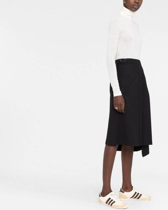 Jil Sander Top met logoprint Wit