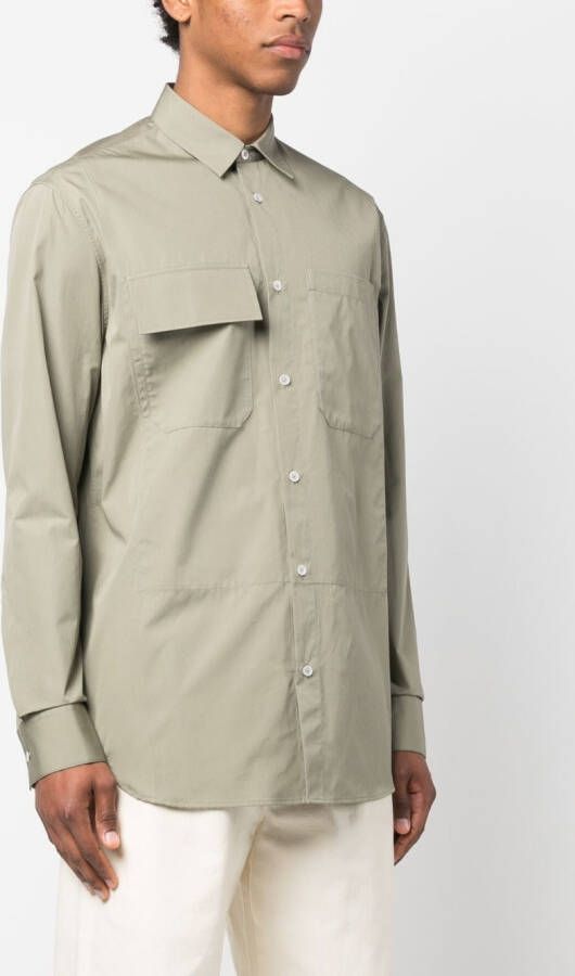 Jil Sander Button-up overhemd Groen