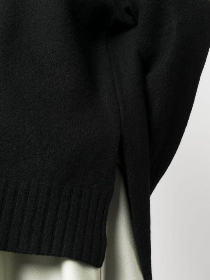 Jil Sander Trui met ronde hals Zwart