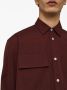 Jil Sander Overhemd met lange mouwen Rood - Thumbnail 5