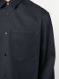 Jil Sander Wollen overhemd Blauw - Thumbnail 5