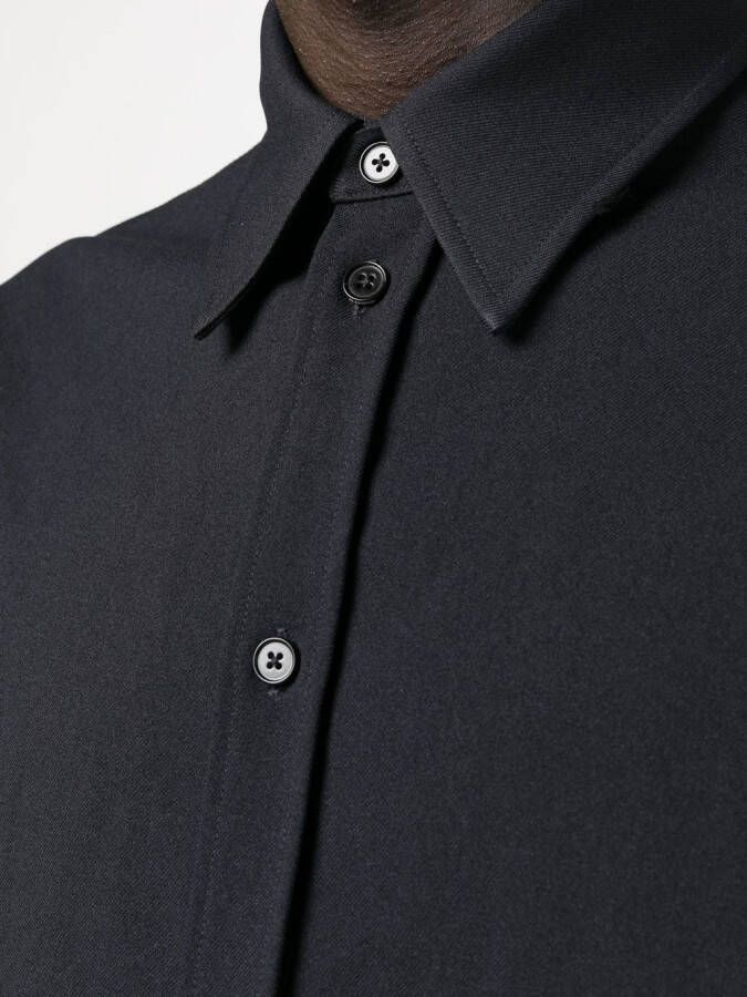 Jil Sander Katoenen overhemd Blauw