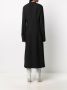 Jil Sander Midi-jurk met V-hals Zwart - Thumbnail 4