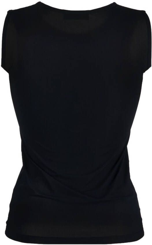 Jil Sander Mouwloze tanktop Zwart