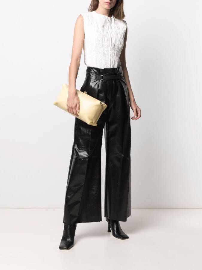 Jil Sander Mouwloze top Wit