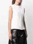 Jil Sander Mouwloze top Wit - Thumbnail 3