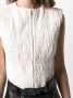Jil Sander Mouwloze top Wit - Thumbnail 5