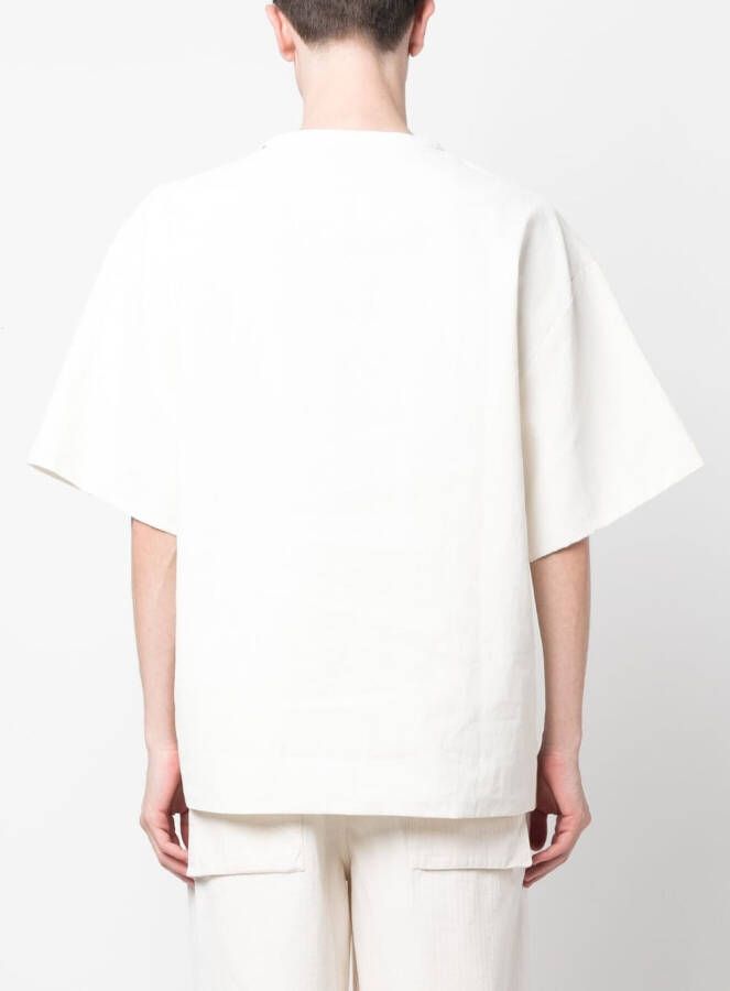 Jil Sander Oversized T-shirt Wit