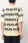 Jil Sander Poloshirt met palmboomprint Geel - Thumbnail 4