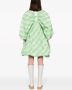 Jil Sander Geruite jurk Groen - Thumbnail 4