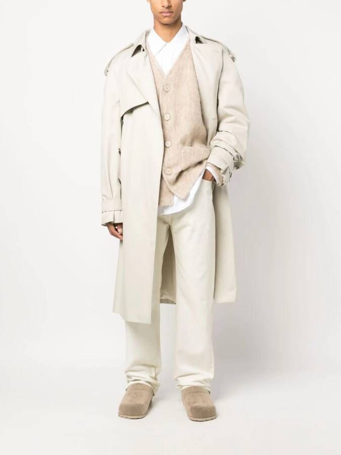 Jil Sander Overhemd met puntkraag Wit