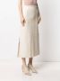 Jil Sander Rok met zigag patroon Beige - Thumbnail 3