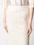 Jil Sander Rok met zigag patroon Beige - Thumbnail 5