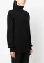 Jil Sander Kasjmier coltrui Zwart - Thumbnail 3