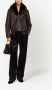 Jil Sander Broek met satijnen afwerking Zwart - Thumbnail 2