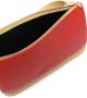 Jil Sander Schoudertas met colourblocking Rood - Thumbnail 5
