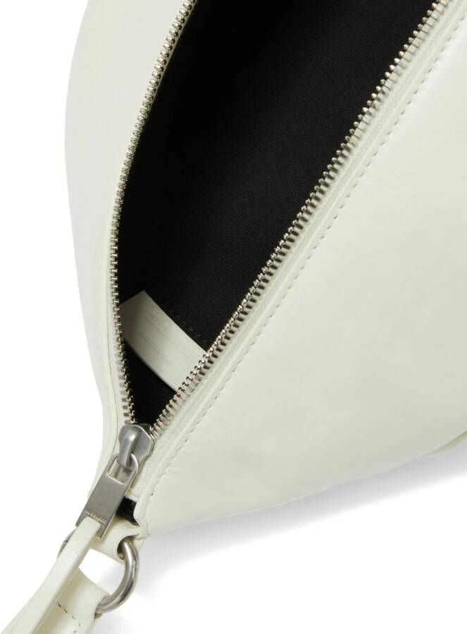Jil Sander Heuptas met logo-reliëf Wit