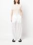 Jil Sander Semi-doorzichtige mini-jurk Wit - Thumbnail 2
