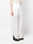 Jil Sander Semi-doorzichtige mini-jurk Wit - Thumbnail 3