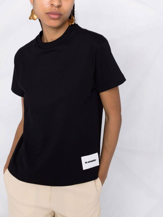 Jil Sander Set van drie T-shirts Zwart